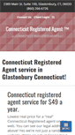 Mobile Screenshot of connecticutregisteredagent.com